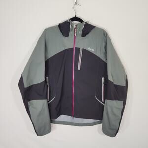 Sherpa Aventure Gear Full Zip Hooded Jacket Made In Nepal Gray Men's Size XL